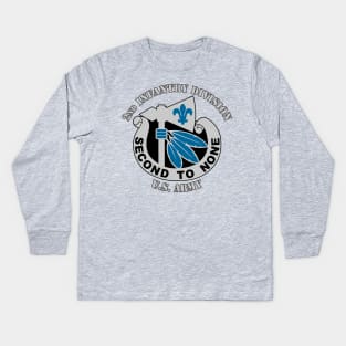 2nd Infantry Division Kids Long Sleeve T-Shirt